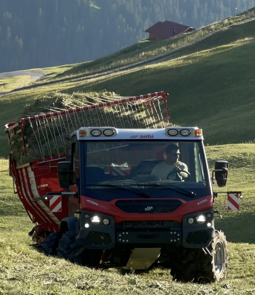 Alltag auf dem Hof: Wildheuen und Stallarbeit