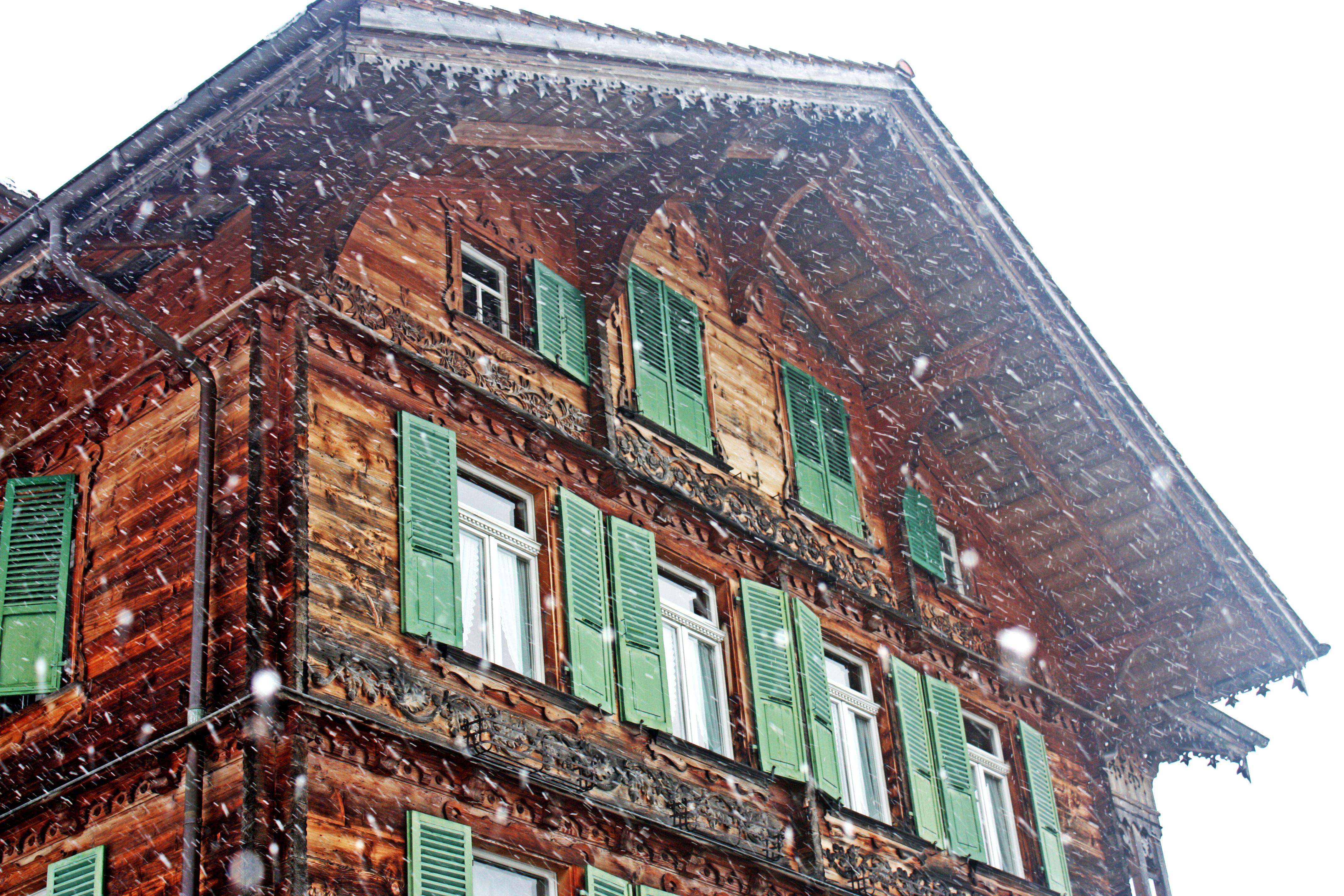 Wintervorbereitung auf dem Hof